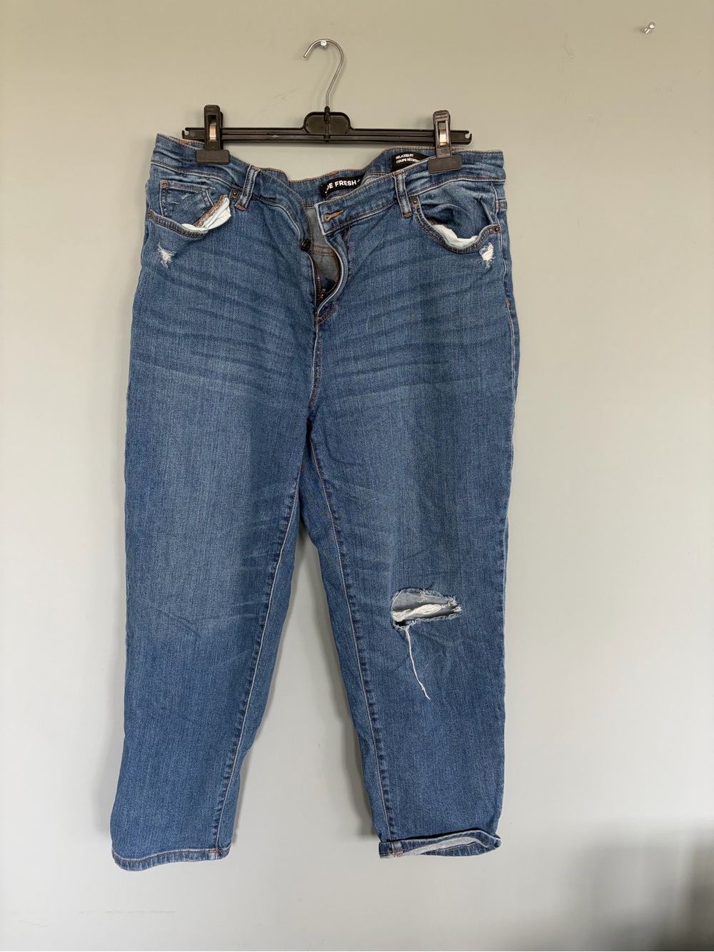 Joe Fresh Relaxed Boyfriend Jeans - Blue